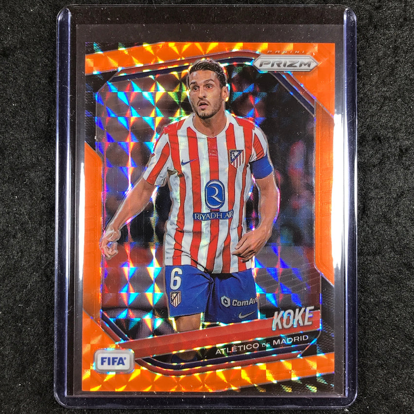 2025-26 Prizm FIFA KOKE Orange Mosaic /299 #10