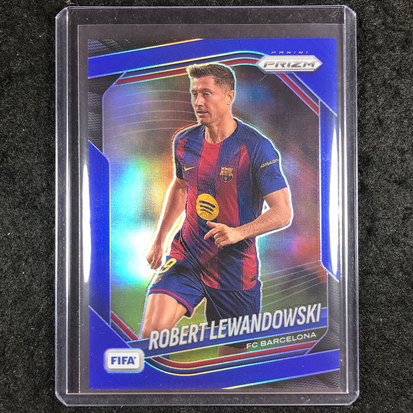 2025-26 Prizm FIFA ROBERT LEWANDOWSKI Blue Prizm /199 #249