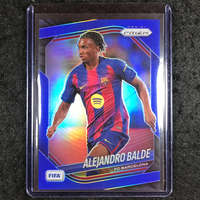 2025-26 Prizm FIFA ALEJANDRO BALDE Blue Prizm /199 #256