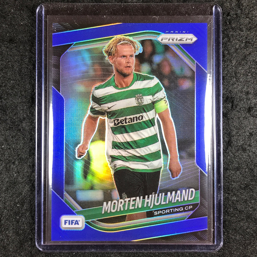2025-26 Prizm FIFA MORTEN HJULMAND Blue Prizm /199 #279