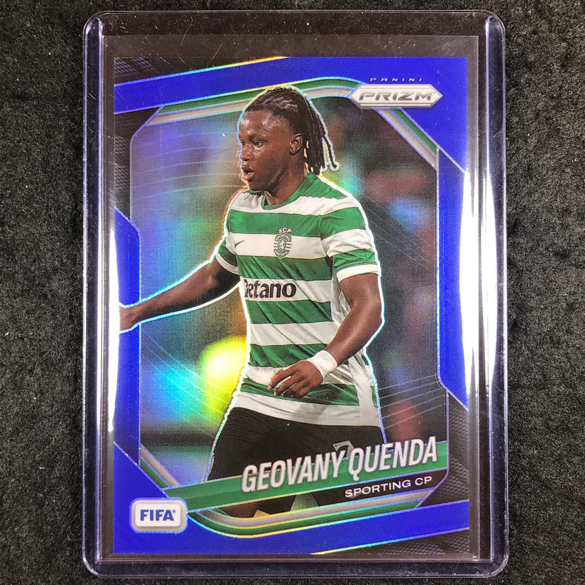 2025-26 Prizm FIFA GEOVANY QUENDA Blue Prizm /199 #287