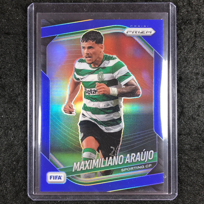 2025-26 Prizm FIFA MAXIMILIANO ARAUJO Blue Prizm /199 #289