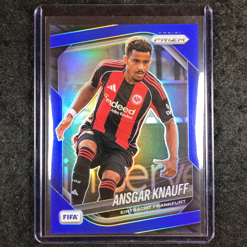 2025-26 Prizm FIFA ANSGAR KNAUFF Blue Prizm /199 #296