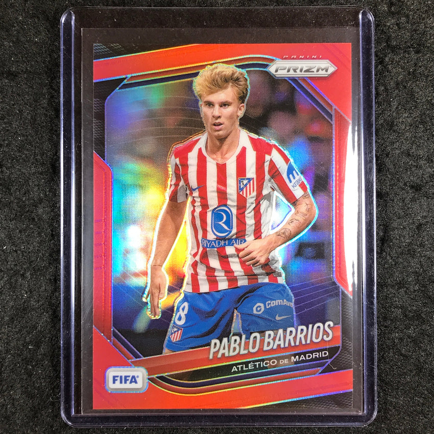 2025-26 Prizm FIFA PABLO BARRIOS Red Prizm /149 #3
