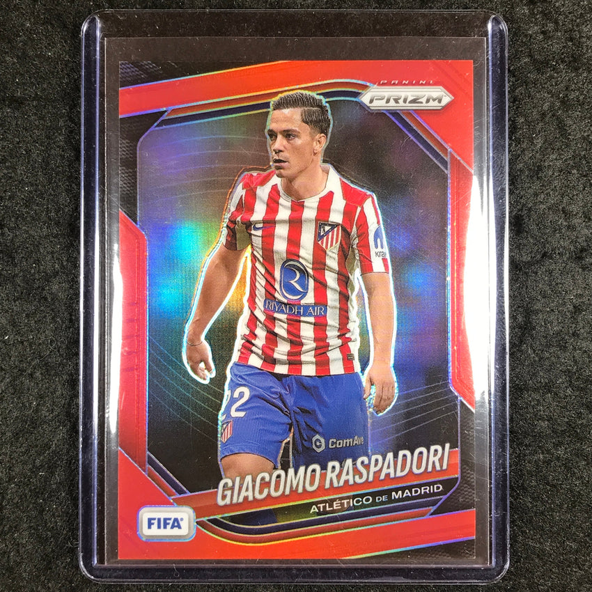 2025-26 Prizm FIFA GIACOMO RASPADORI Red Prizm /149 #8