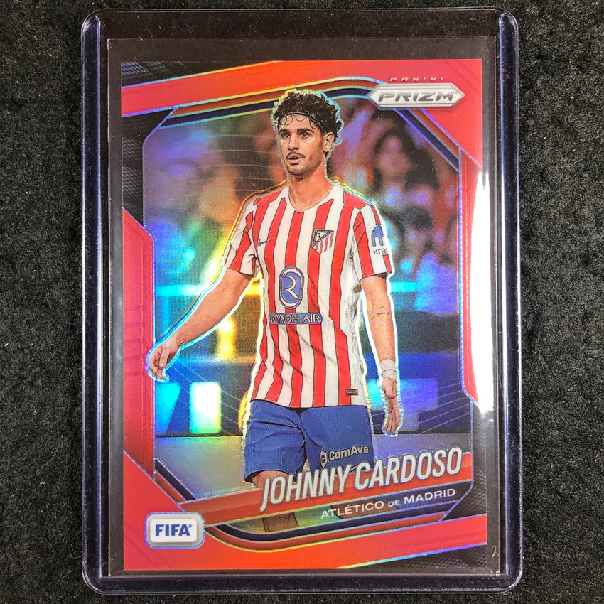 2025-26 Prizm FIFA JOHNNY CARDOSO Red Prizm /149 #16