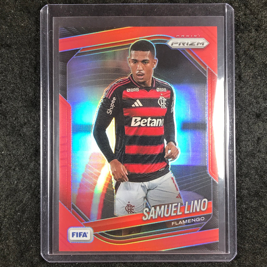 2025-26 Prizm FIFA SAMUEL LINO Red Prizm /149 #57