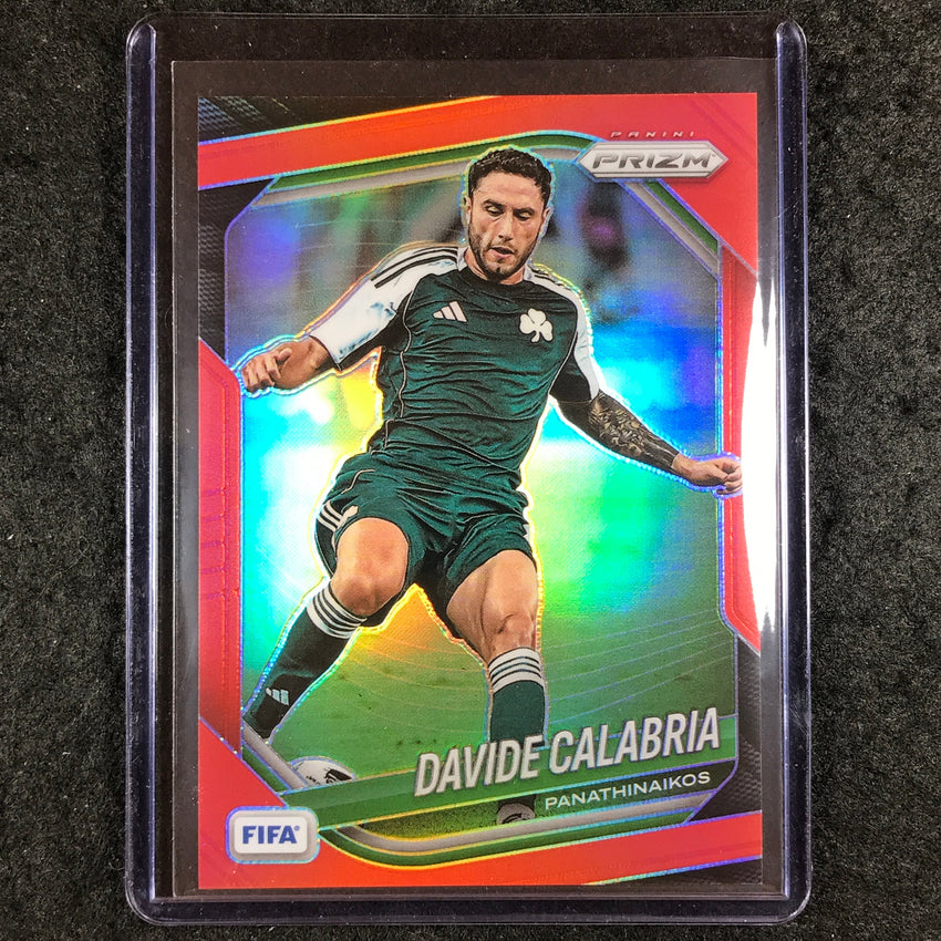 2025-26 Prizm FIFA DAVIDE CALABRIA Red Prizm /149 #63