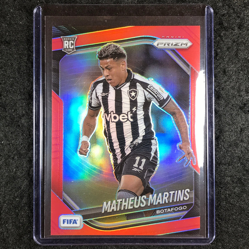 2025-26 Prizm FIFA MATHEUS MARTINS Rookie Red Prizm /149 #72