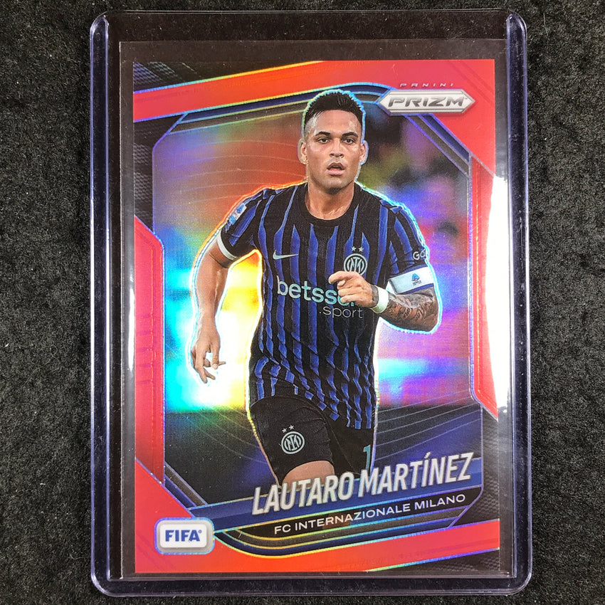 2025-26 Prizm FIFA LAUTARO MARTINEZ Red Prizm /149 #75
