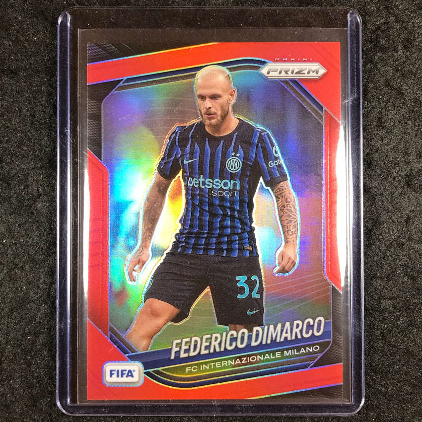 2025-26 Prizm FIFA FEDERICO DIMARCO Red Prizm /149 #77