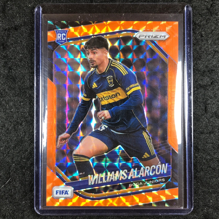 2025-26 Prizm FIFA WILLIAMS ALARCON Rookie Orange Mosaic /299 #171