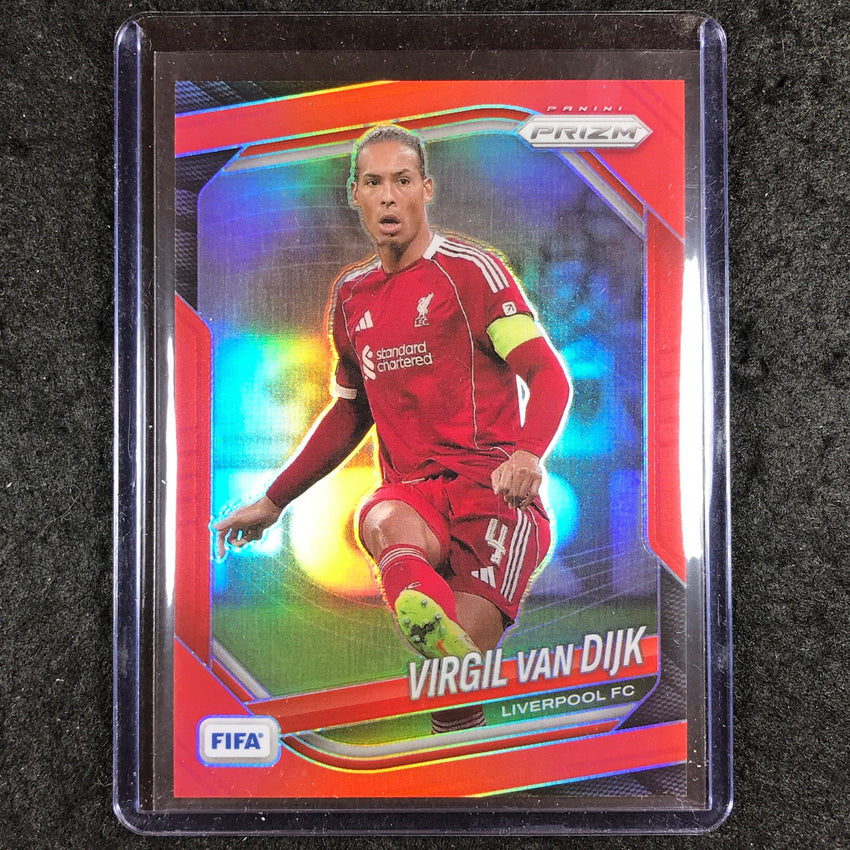 2025-26 Prizm FIFA VIRGIL VAN DIJK Red Prizm /149 #103