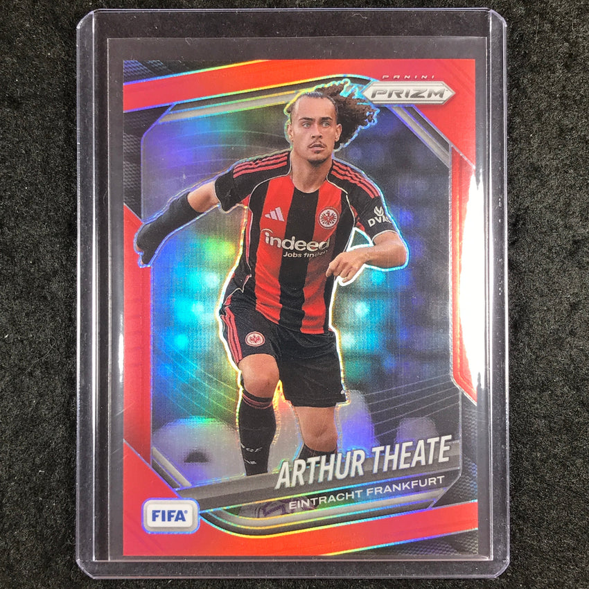 2025-26 Prizm FIFA ARTHUR THEATE Red Prizm /149 #111