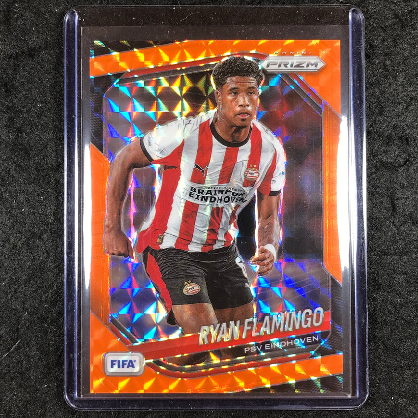 2025-26 Prizm FIFA RYAN FLAMINGO Orange Mosaic /299 #269