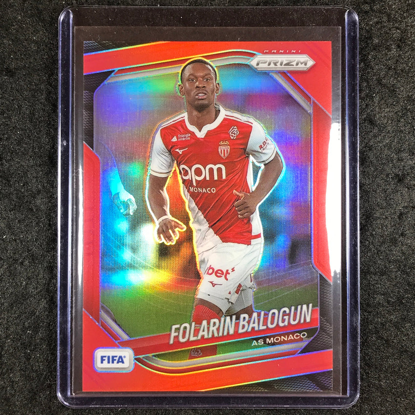 2025-26 Prizm FIFA FOLARIN BALOGUN Red Prizm /149 #166