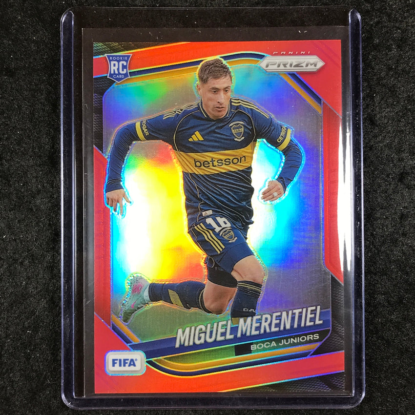 2025-26 Prizm FIFA MIGUEL MERENTIEL Rookie Red Prizm /149 #170