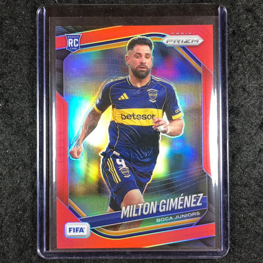 2025-26 Prizm FIFA MILTON GIMENEZ Rookie Red Prizm /149 #172