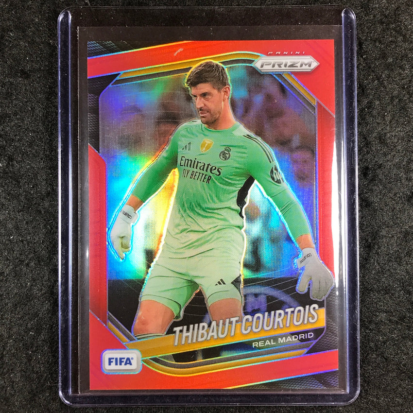 2025-26 Prizm FIFA THIBAUT COURTOIS Red Prizm /149 #190