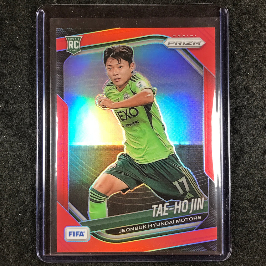 2025-26 Prizm FIFA TAE-HO JIN Rookie Red Prizm /149 #202