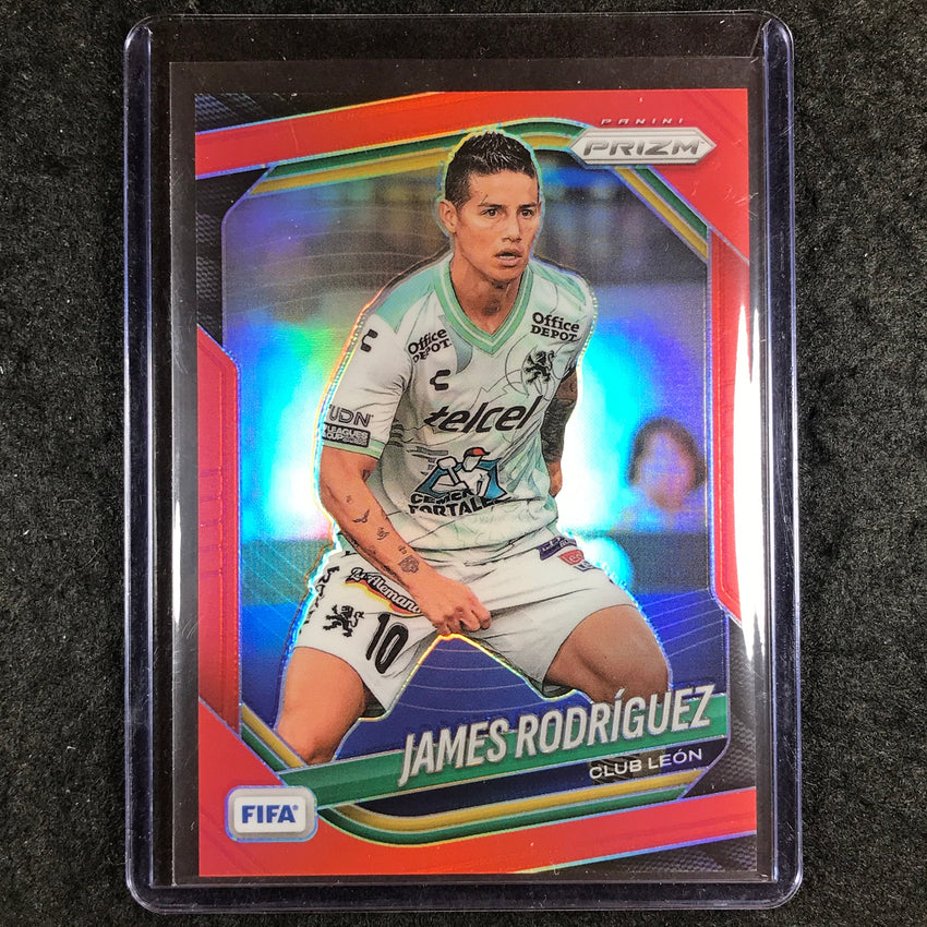 2025-26 Prizm FIFA JAMES RODRIGUEZ Red Prizm /149 #205