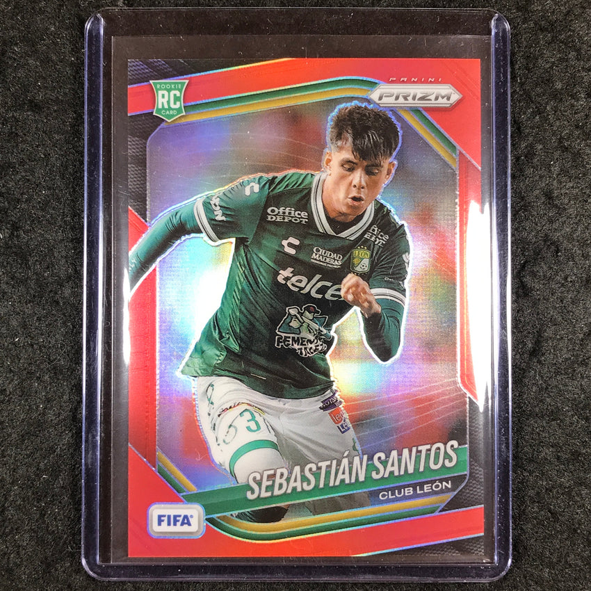 2025-26 Prizm FIFA SEBASTIAN SANTOS Rookie Red Prizm /149 #211