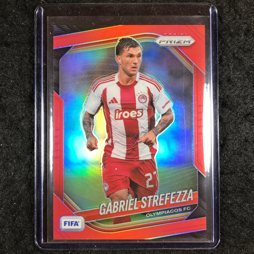 2025-26 Prizm FIFA GABRIEL STREFEZZA Red Prizm /149 #218