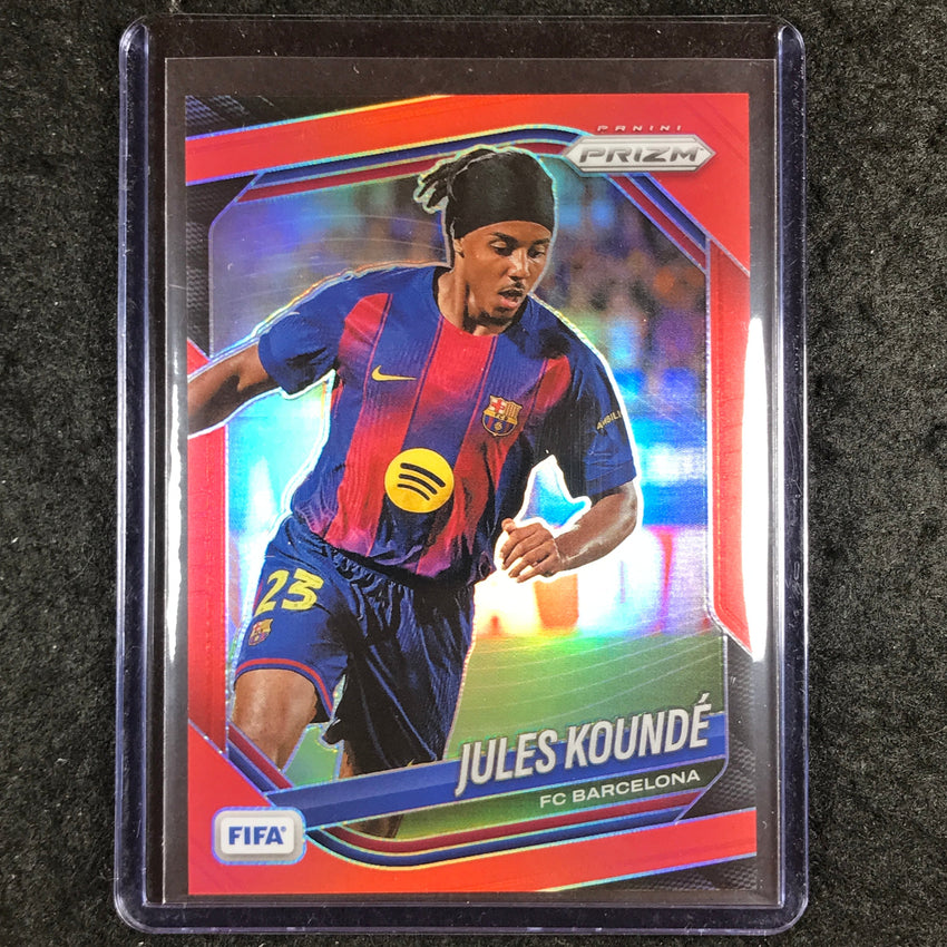 2025-26 Prizm FIFA JULES KOUNDE Red Prizm /149 #251