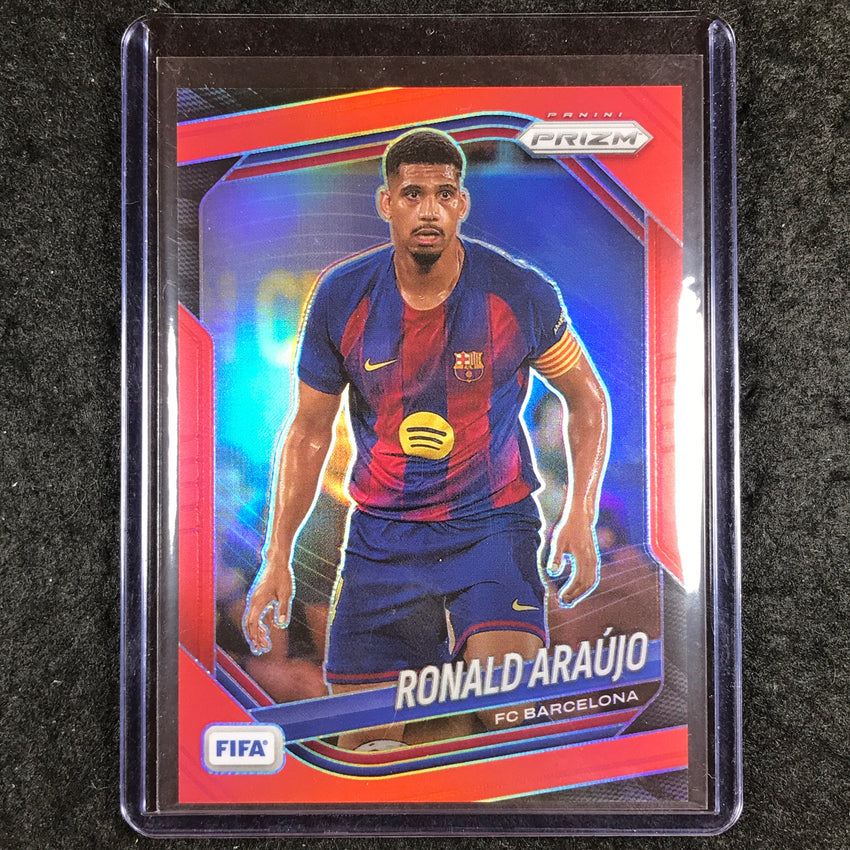 2025-26 Prizm FIFA RONALD ARAUJO Red Prizm /149 #255
