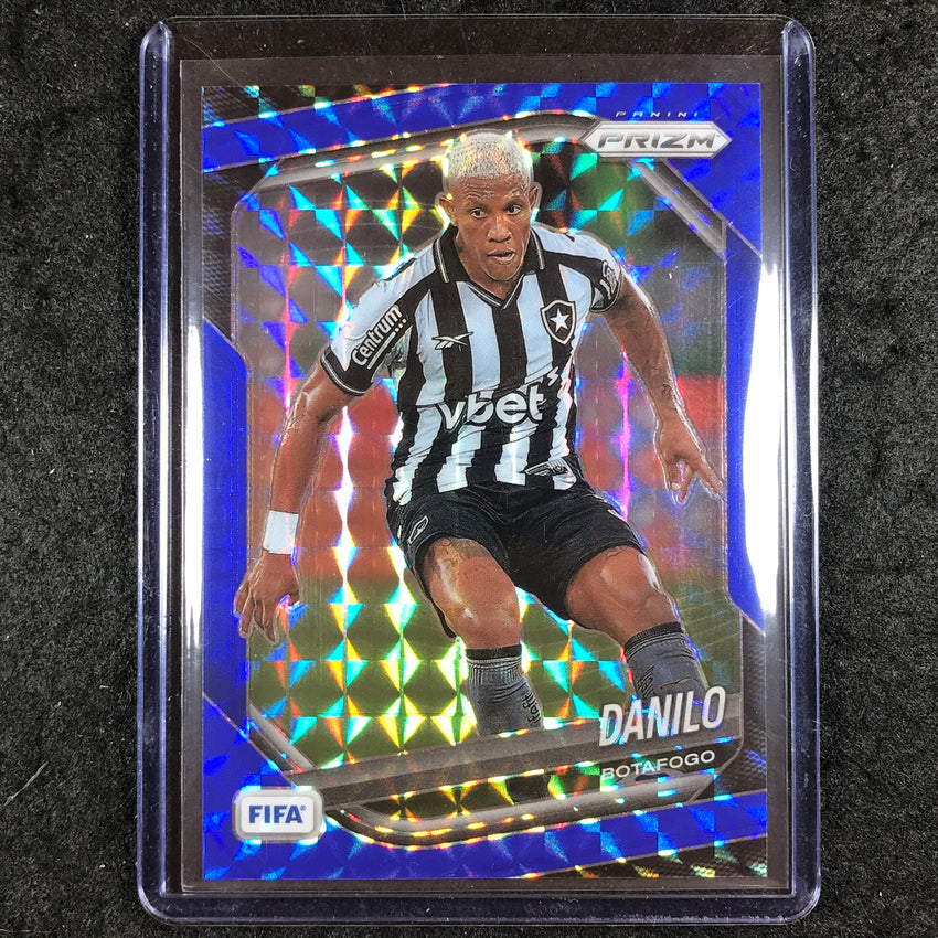 2025-26 Prizm FIFA DANILO Blue Mosaic /209 #70