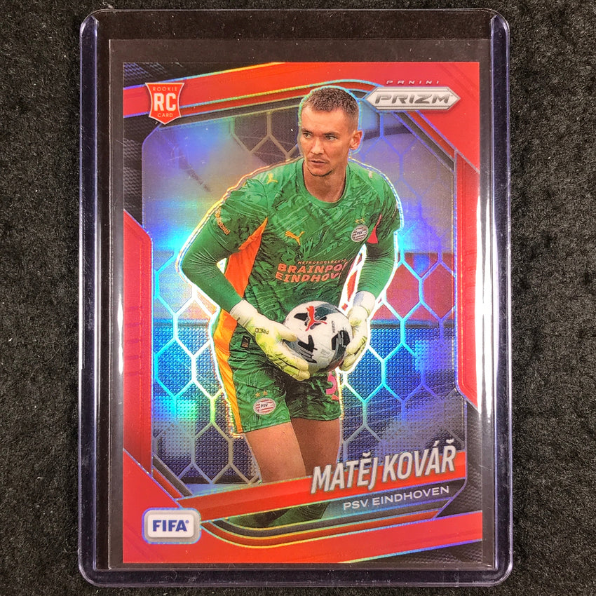 2025-26 Prizm FIFA MATEJ KOVAR Rookie Red Prizm /149 #278