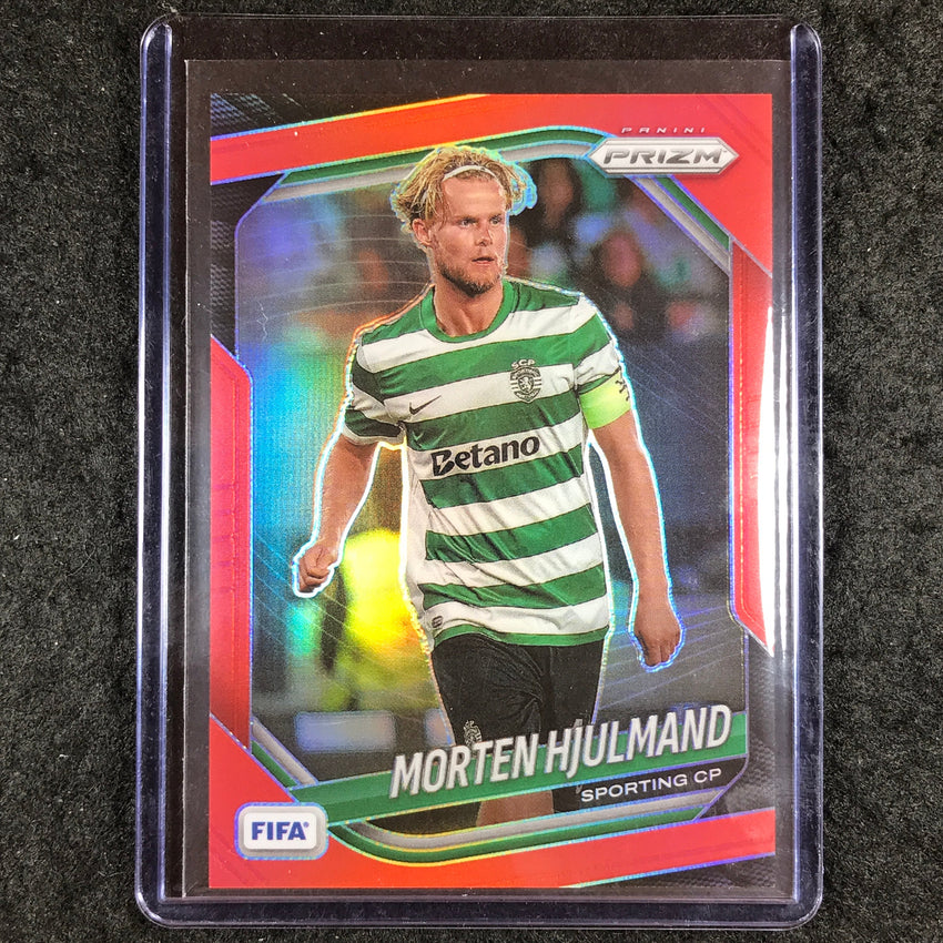 2025-26 Prizm FIFA MORTEN HJULMAND Red Prizm /149 #279
