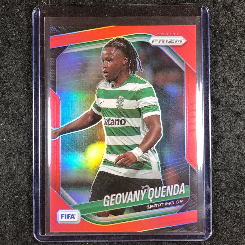 2025-26 Prizm FIFA GEOVANY QUENDA Red Prizm /149 #287