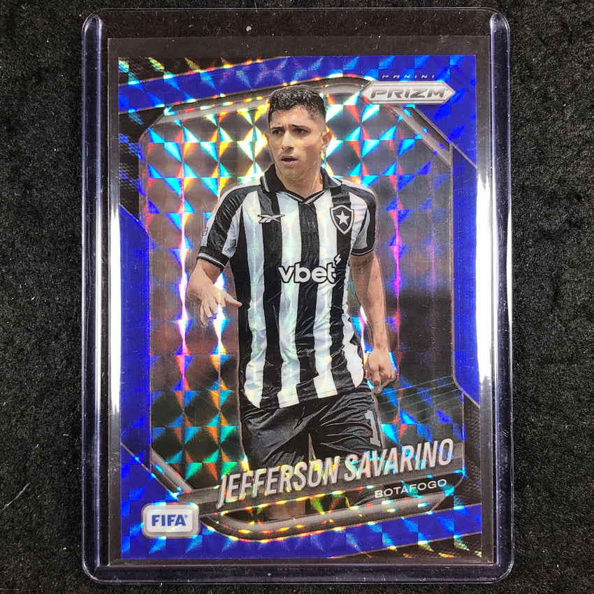 2025-26 Prizm FIFA JEFFERSON SAVARINO Blue Mosaic /209 #73