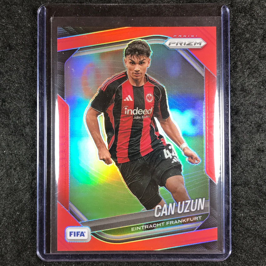 2025-26 Prizm FIFA CAN UZUN Red Prizm /149 #299
