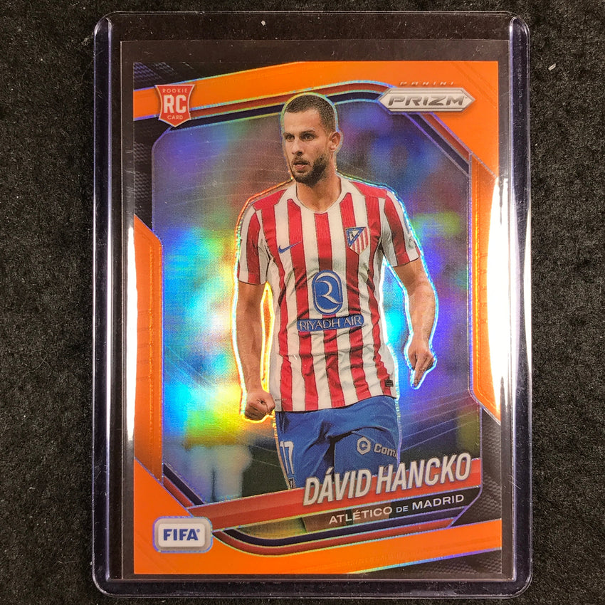 2025-26 Prizm FIFA DAVID HANCKO Rookie Orange Prizm /125 #15