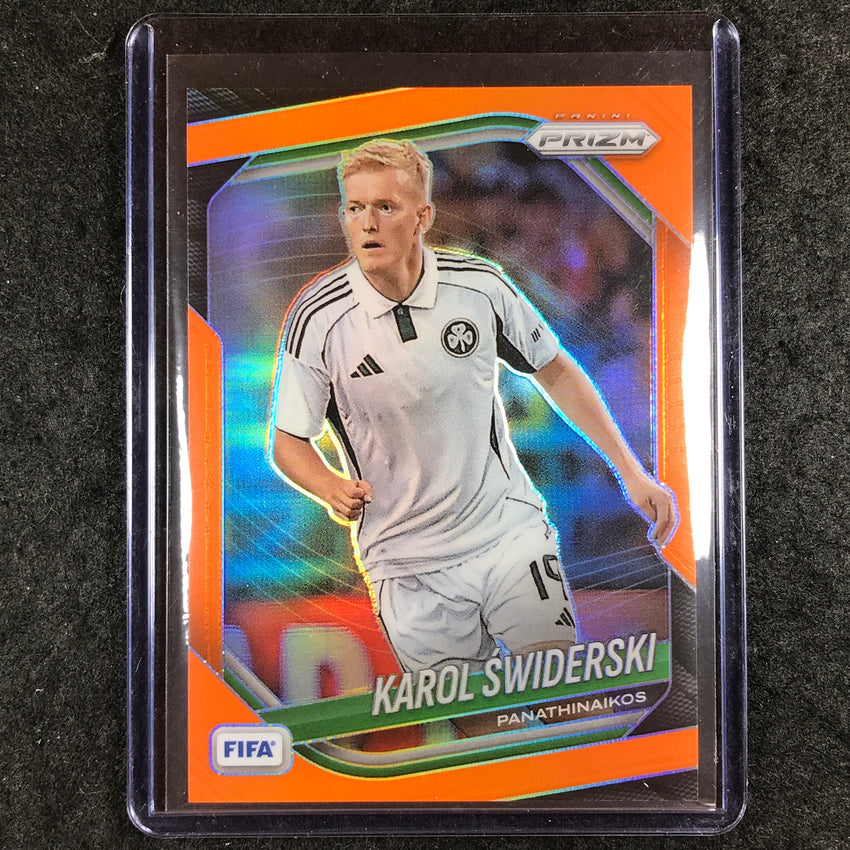 2025-26 Prizm FIFA KAROL SWIDERSKI Orange Prizm /125 #66