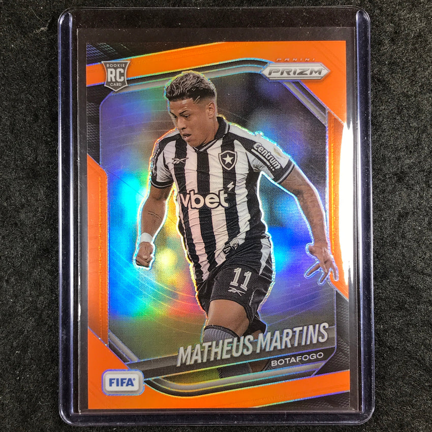2025-26 Prizm FIFA MATHEUS MARTINS Rookie Orange Prizm /125 #72