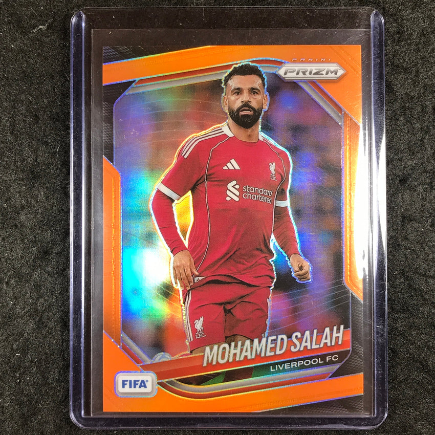 2025-26 Prizm FIFA MOHAMED SALAH Orange Prizm /125 #93