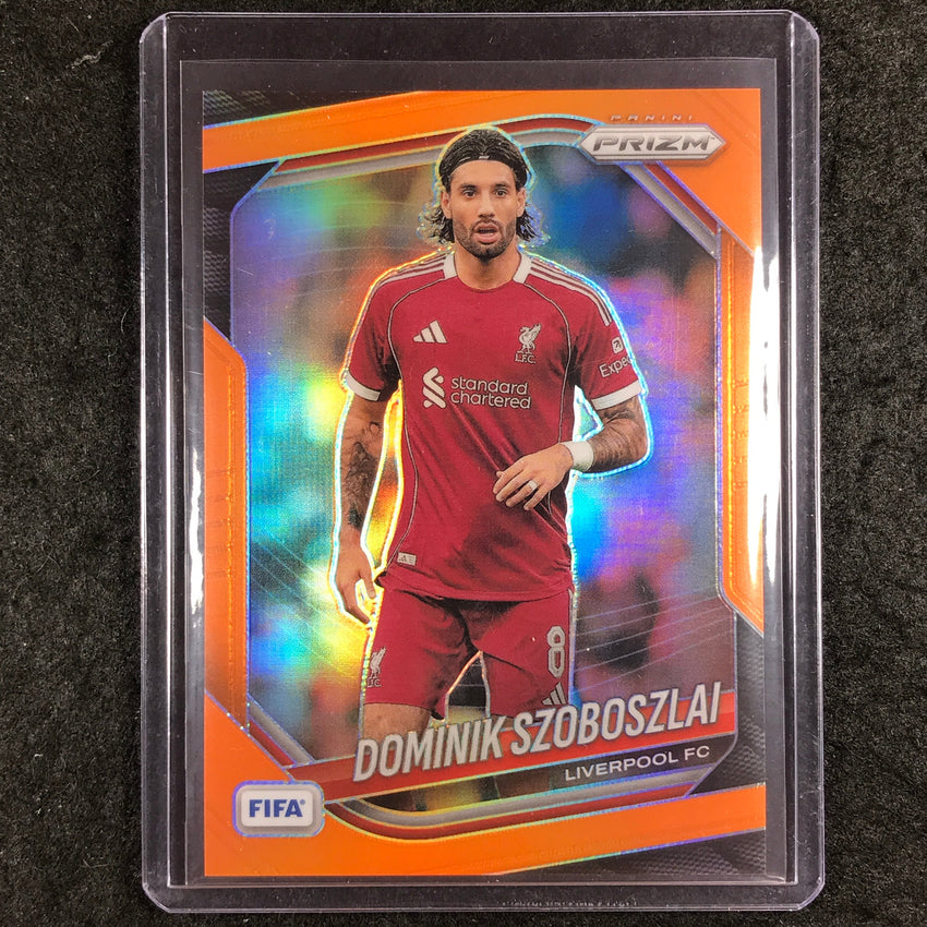 2025-26 Prizm FIFA DOMINIK SZOBOSZLAI Orange Prizm /125 #94