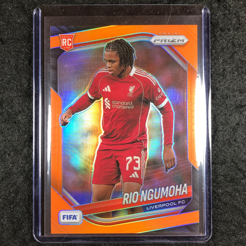 2025-26 Prizm FIFA RIO NGUMOHA Rookie Orange Prizm /125 #106