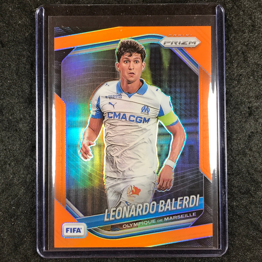 2025-26 Prizm FIFA LEONARDO BALERDI Orange Prizm /125 #141