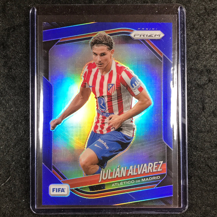 2025-26 Prizm FIFA JULIAN ALVAREZ Blue Prizm /199 #1