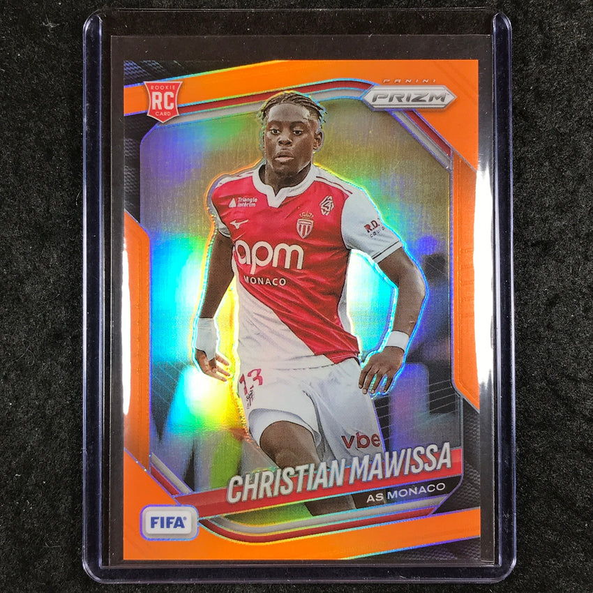2025-26 Prizm FIFA CHRISTIAN MAWISSA Rookie Orange Prizm /125 #165