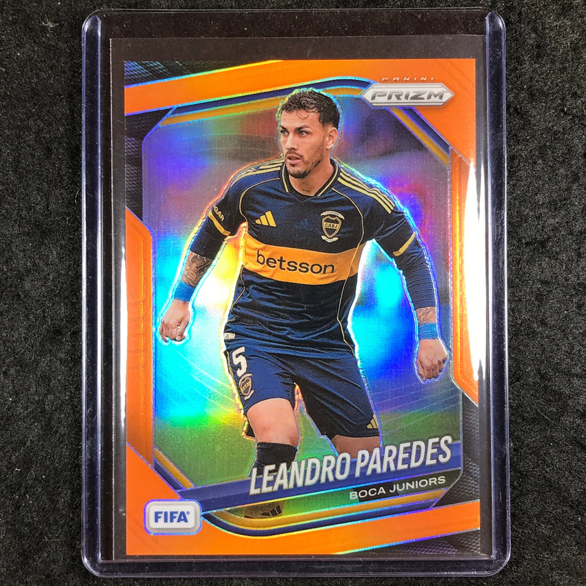 2025-26 Prizm FIFA LEANDRO PAREDES Orange Prizm /125 #169
