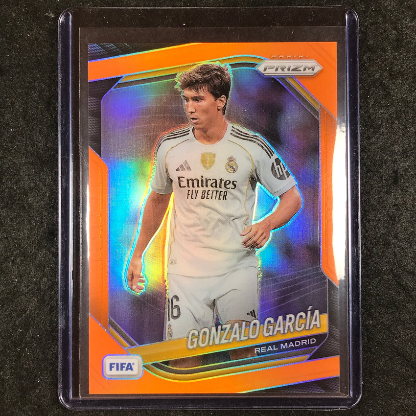 2025-26 Prizm FIFA GONZALO GARCIA Orange Prizm /125 #180