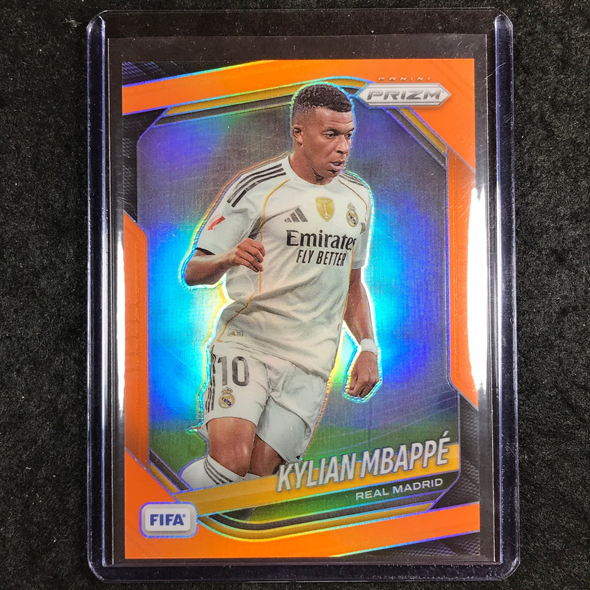 2025-26 Prizm FIFA KYLIAN MBAPPE Orange Prizm /125 #181