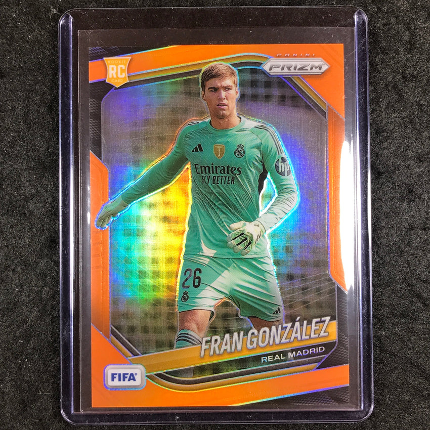 2025-26 Prizm FIFA FRAN GONZALEZ Rookie Orange Prizm /125 #184