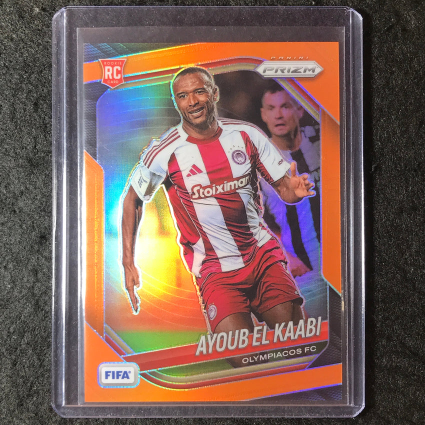 2025-26 Prizm FIFA AYOUB EL KAABI Rookie Orange Prizm /125 #213