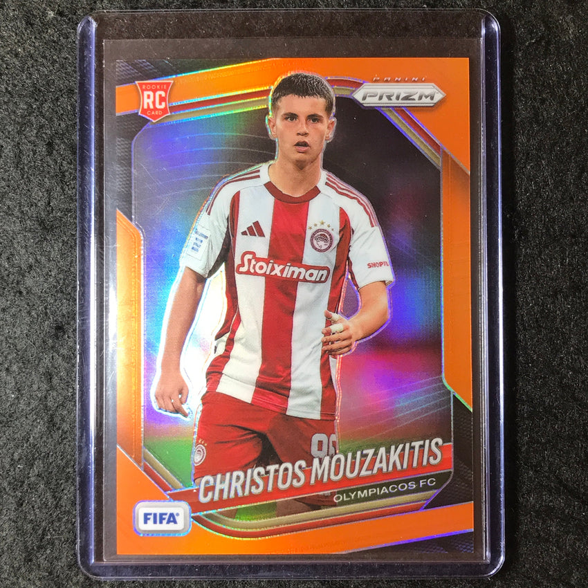 2025-26 Prizm FIFA CHRISTOS MOUZAKITIS Rookie Orange Prizm /125 #220
